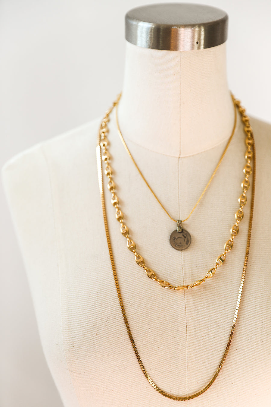 Gold Layers Essential Necklace Set - Stone Cooper