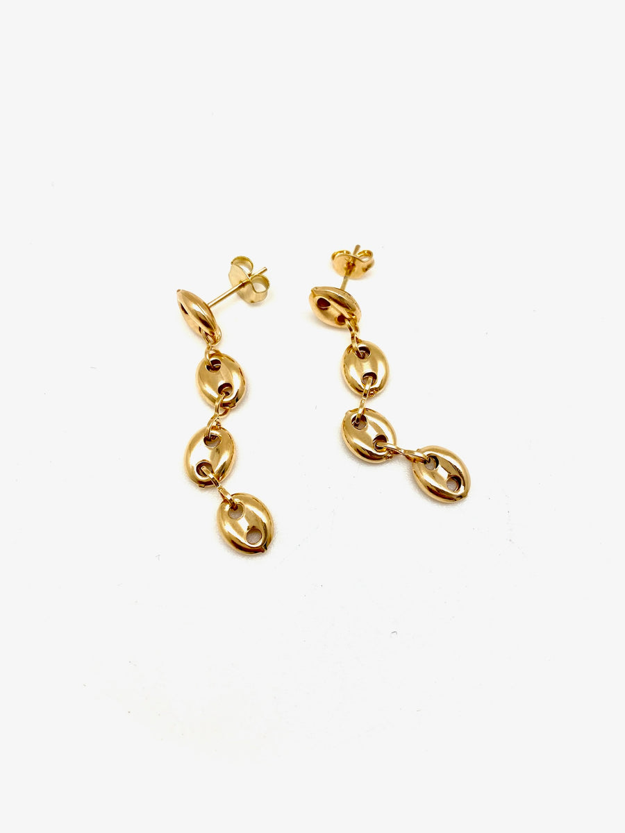 Chelsea Chain Earrings - Stone Cooper