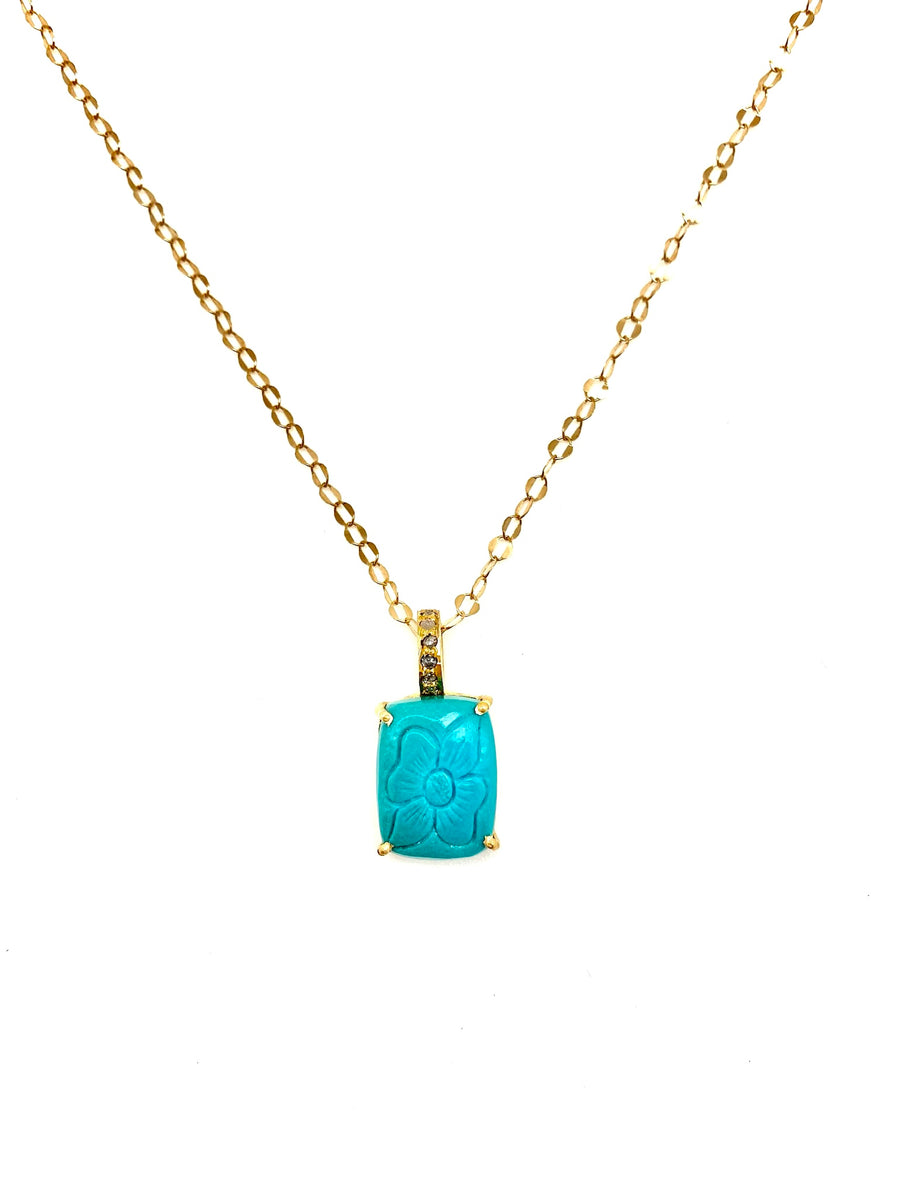 Turquoise Anne Necklace - Stone Cooper