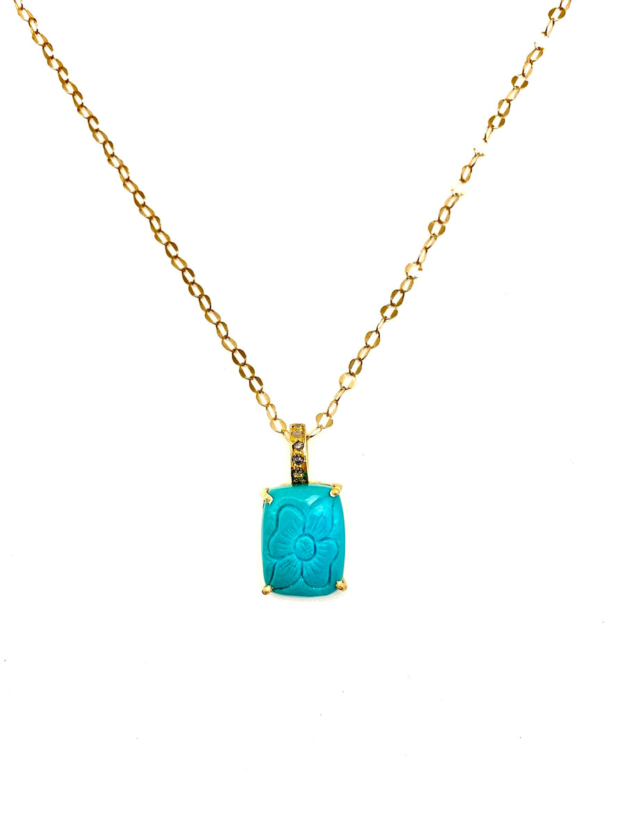 Turquoise Anne Necklace - Stone Cooper