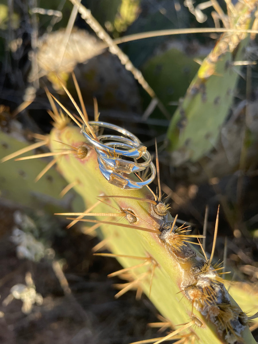 Citrine Harvest Moon Ring - Stone Cooper