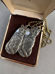 Melody Cat Knife Necklace - Stone Cooper