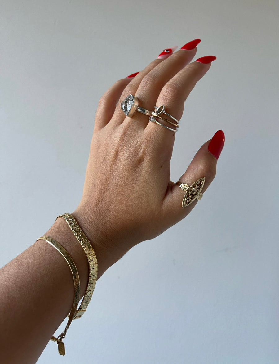 Herkimer Haunting Ring - Stone Cooper