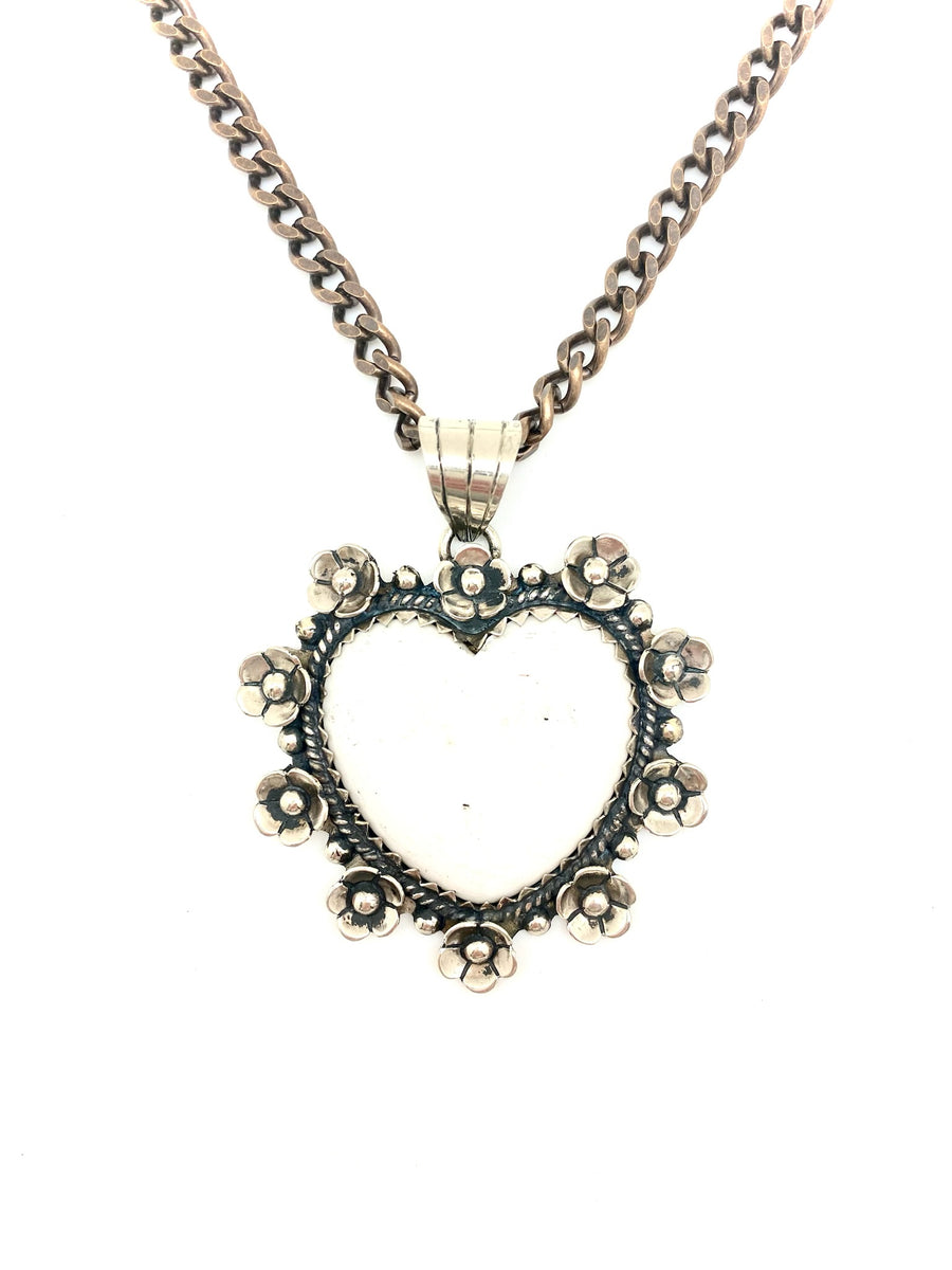 Birch Heart Necklace - Stone Cooper