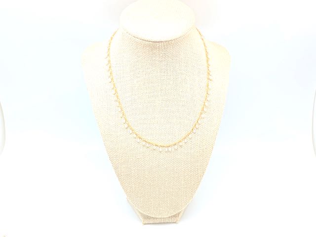 The Barley Fringe Necklace (Gold or Silver) - Stone Cooper