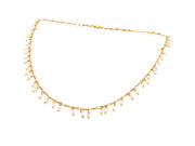 The Barley Fringe Necklace (Gold or Silver) - Stone Cooper