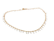 The Barley Fringe Necklace (Gold or Silver) - Stone Cooper