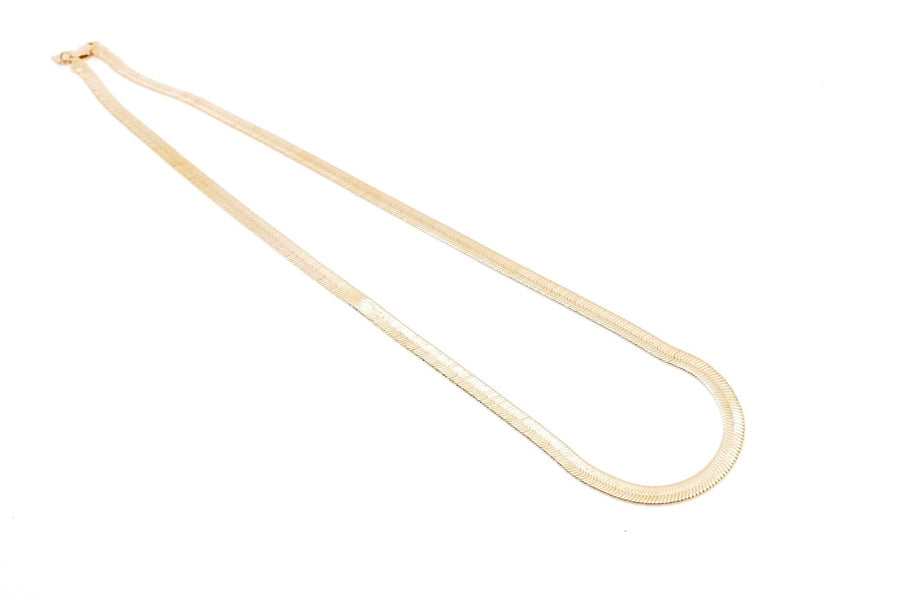 Vintage Gold Snake Chain - 24" or 30" - Stone Cooper