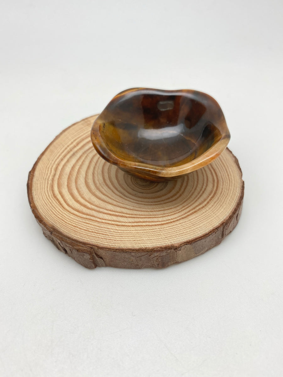 Tiger’s Eye Gem Dish - Stone Cooper