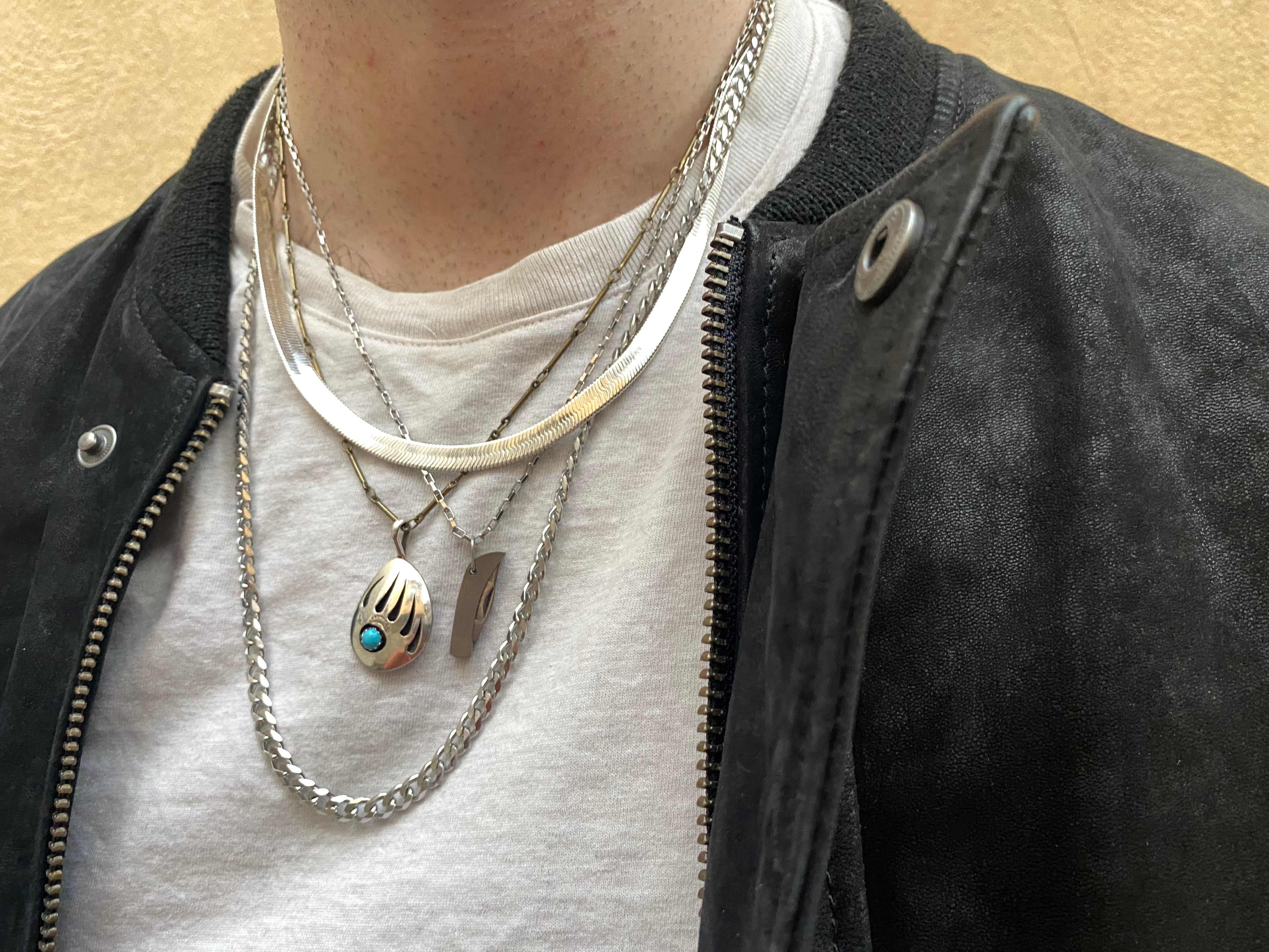 Bonnie Silver Snake Chain - Stone Cooper