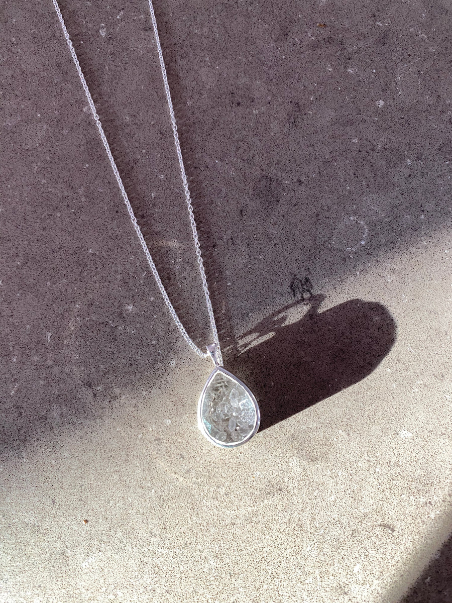 Herkimer Diamond Shaker Necklace - Stone Cooper