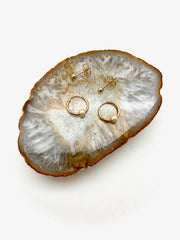 Tiny Gold Earring Set - Stone Cooper