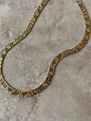 Vintage I Love You Chain - Stone Cooper