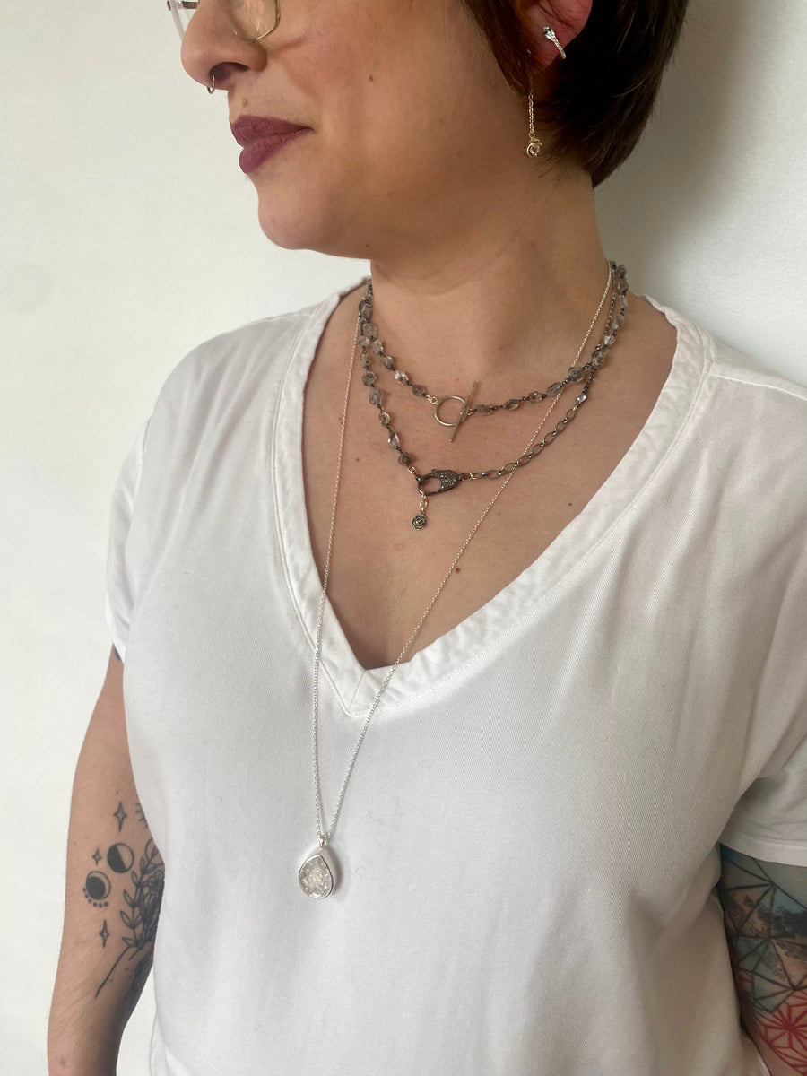 Sistine Herkimer Necklace - Stone Cooper