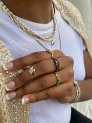 Deco Diamond Ring (6.5) - Stone Cooper