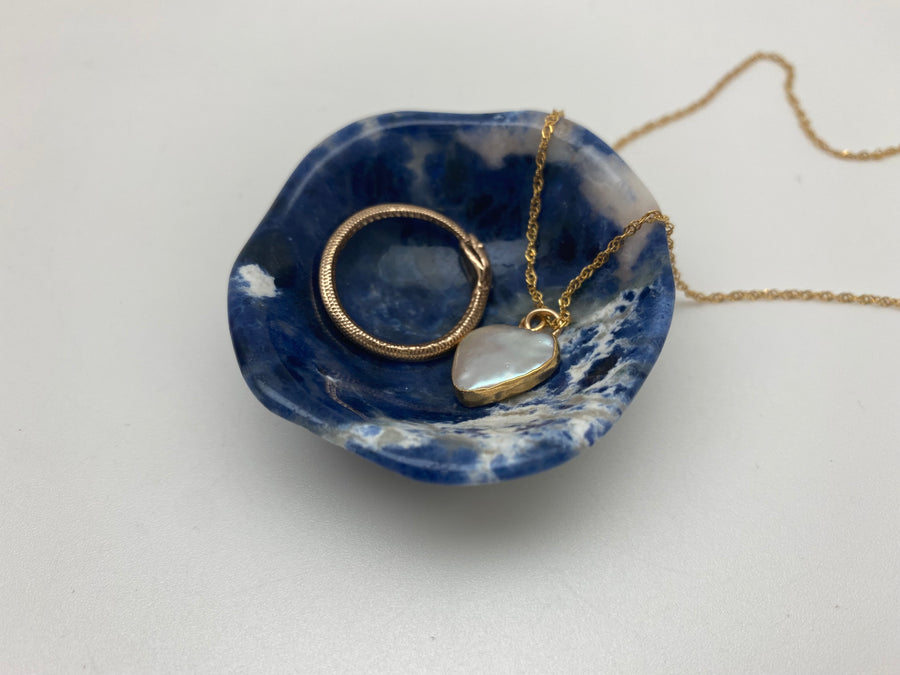 Sodalite Gem Dish - Stone Cooper