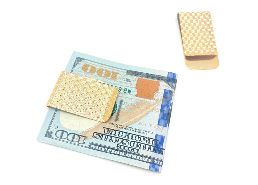Edie Vintage Money Clip - Stone Cooper