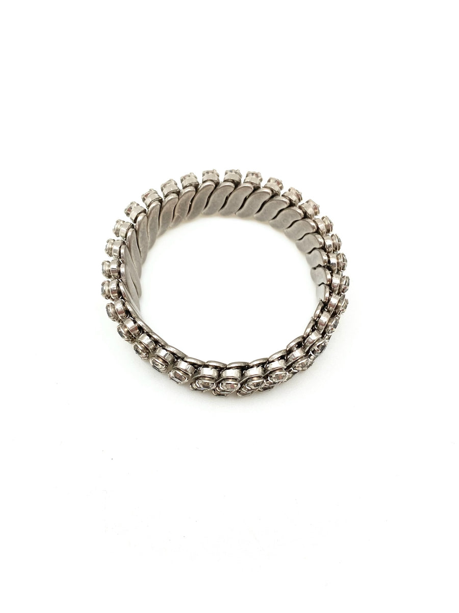 Rhoda Vintage Rhinestone Cuff - Stone Cooper