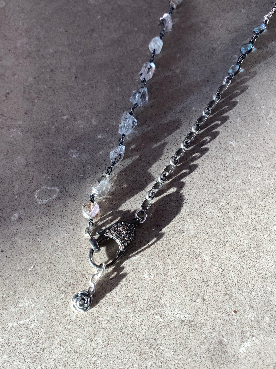 Paloma Diamond Clasp Necklace - Stone Cooper