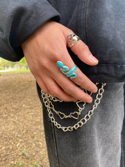 Avril Snake Ring - Stone Cooper