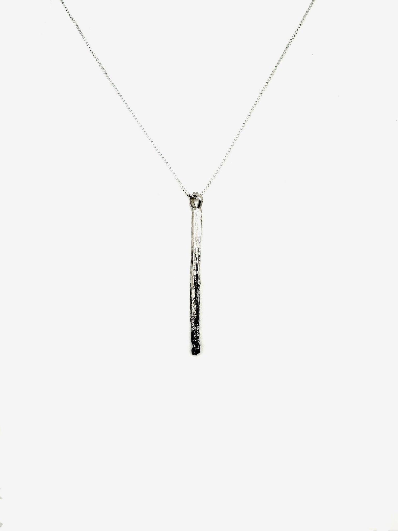 Burnt Match Necklace