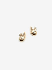 Gold Fluid Earrings