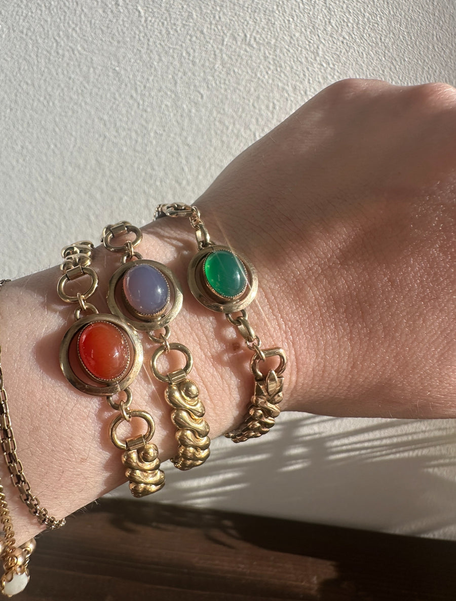 Vintage Watch-Band Gemstone Bracelets - Stone Cooper