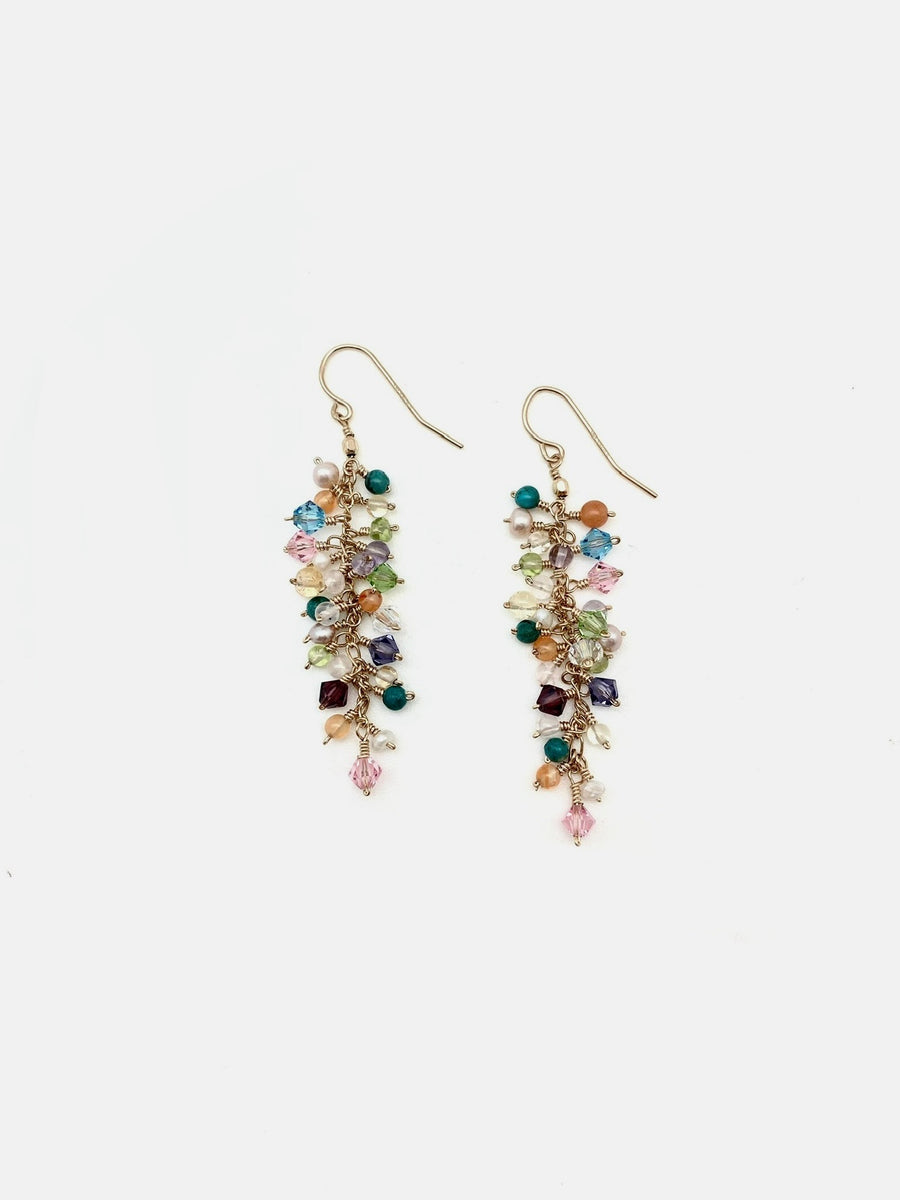 Kaleidoscope Gemstone Earrings - Stone Cooper