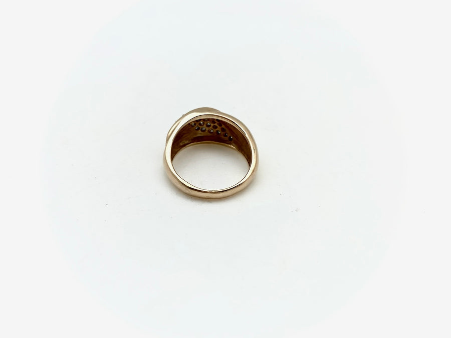 Vintage Diamond Janet Ring (10K, size 7) - Stone Cooper