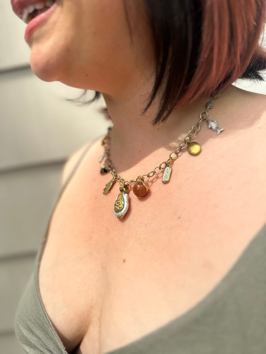 Mindful Charm Necklace - Stone Cooper