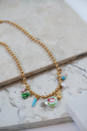 Garden Charm Necklace - Stone Cooper