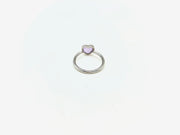 Summer Camp Amethyst Heart Ring - Stone Cooper