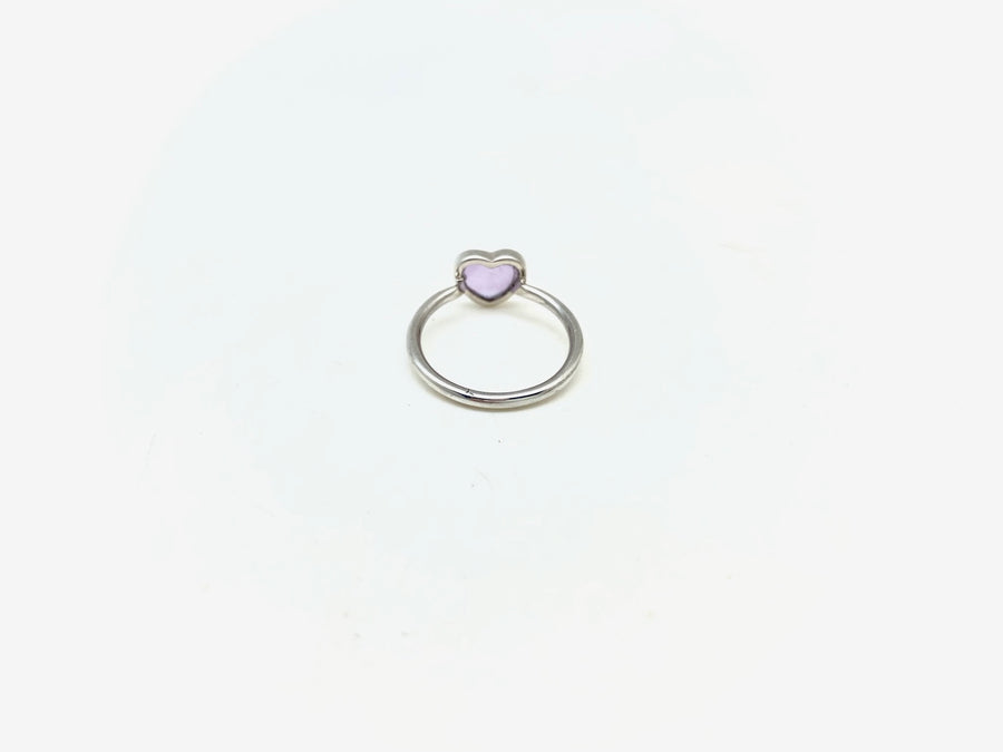 Summer Camp Amethyst Heart Ring - Stone Cooper