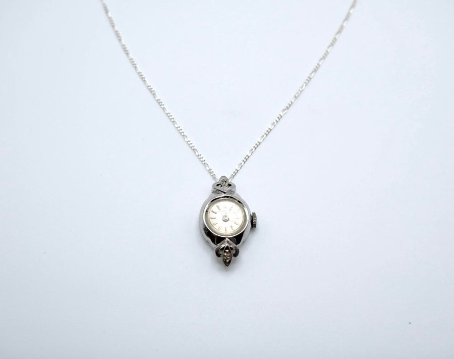Timewell - Vintage Diamond Watch Necklace - Stone Cooper