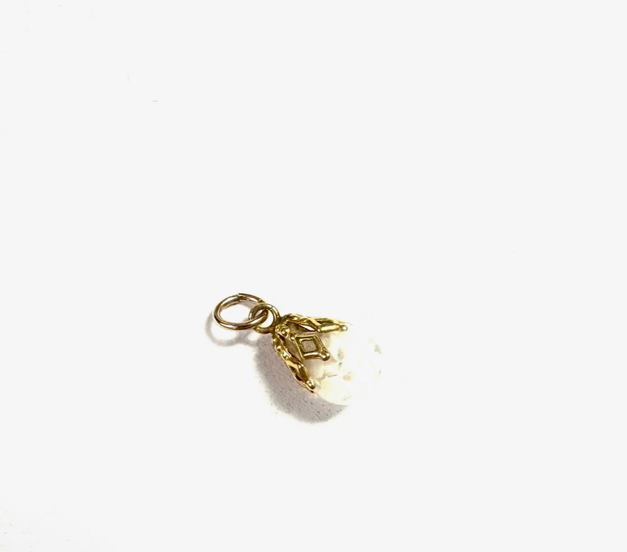 Vintage Opal-in-Oil Orb Charm (12K Gold Filled) - Stone Cooper