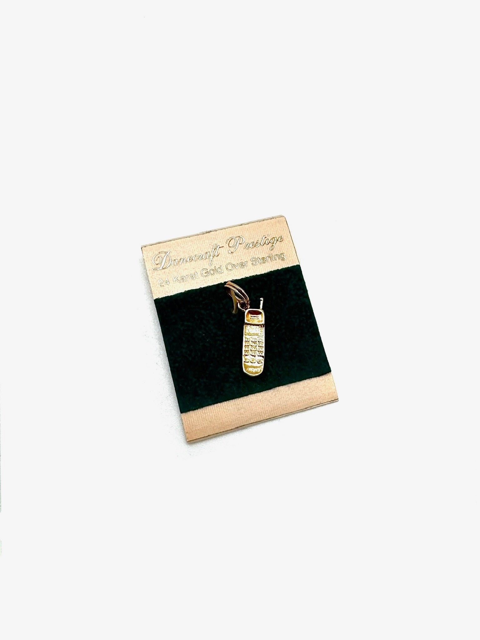 Vintage Danecraft Cellphone Charm - Stone Cooper