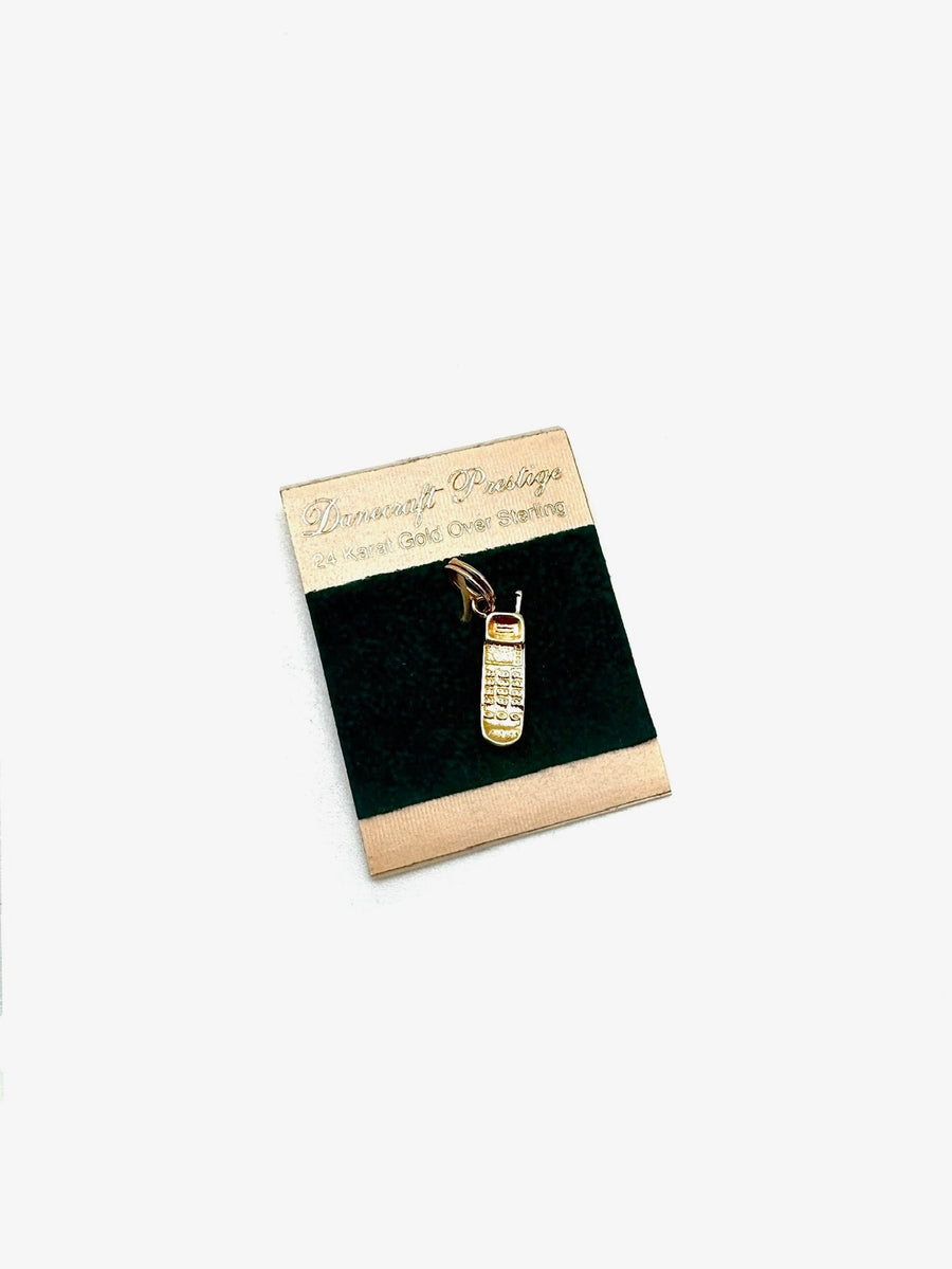 Vintage Danecraft Cellphone Charm - Stone Cooper