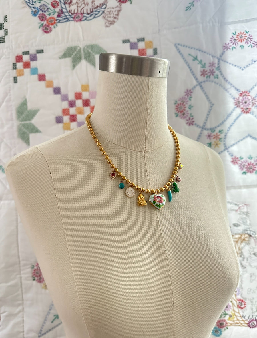 Garden Charm Necklace - Stone Cooper