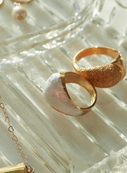 Sun-down Vintage Dome Ring - Stone Cooper