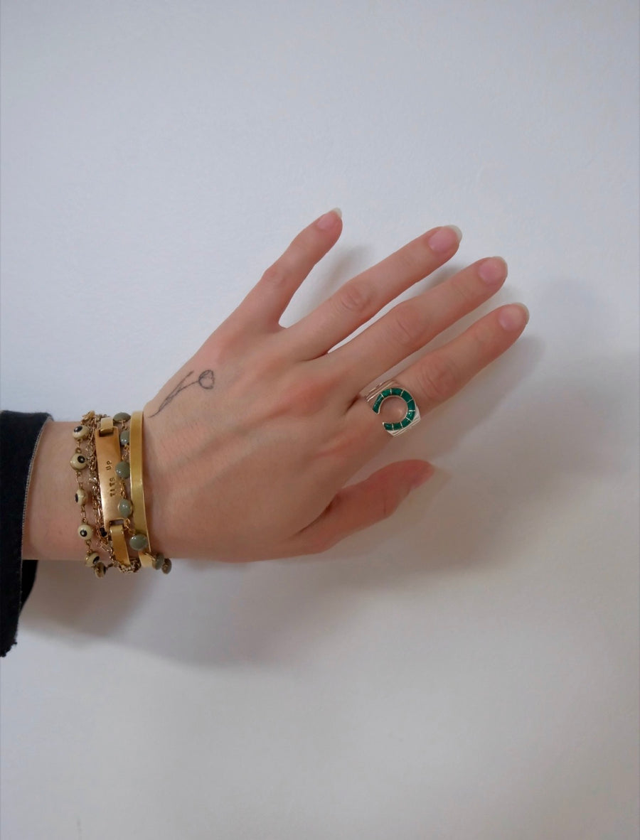 Wrangler Ring (size 8-10) - Stone Cooper