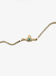 Emerald 14K Vintage Claddagh Bracelet