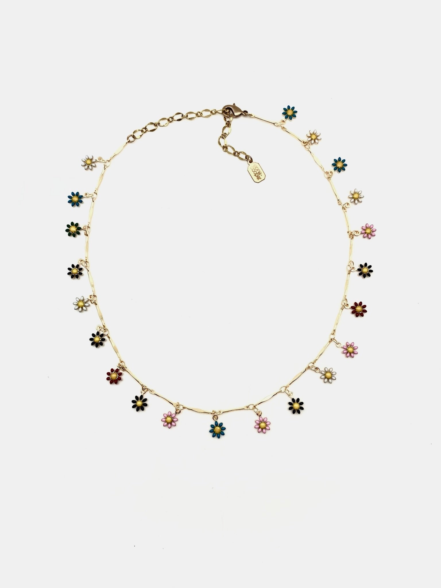 Hummingbird Flower Choker - Stone Cooper