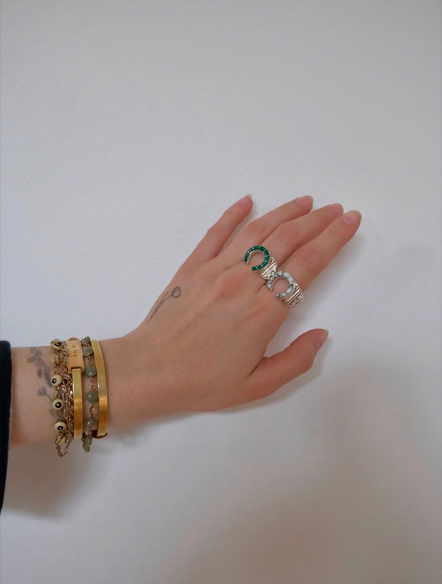 Wrangler Ring (size 8-10) - Stone Cooper