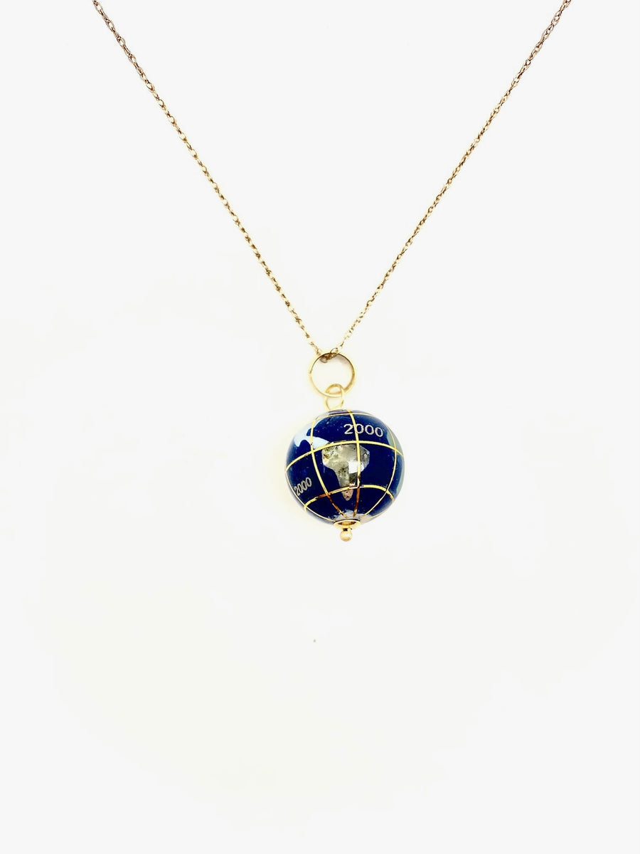 Tasia Globe Necklace (14K)