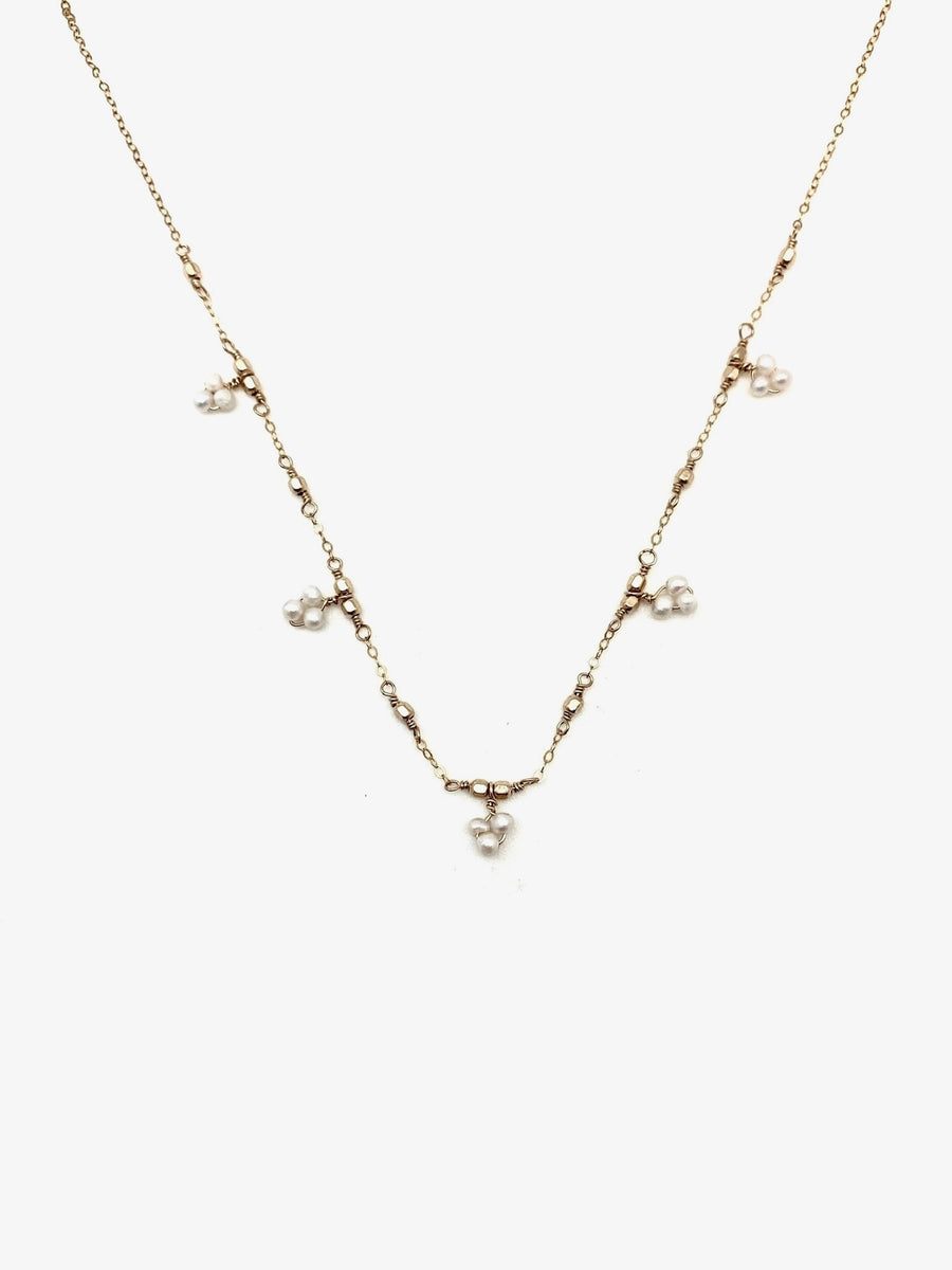 Pearl Raindrop Necklace - Stone Cooper