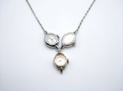 Moments in Motion - Vintage Watch Necklace - Stone Cooper