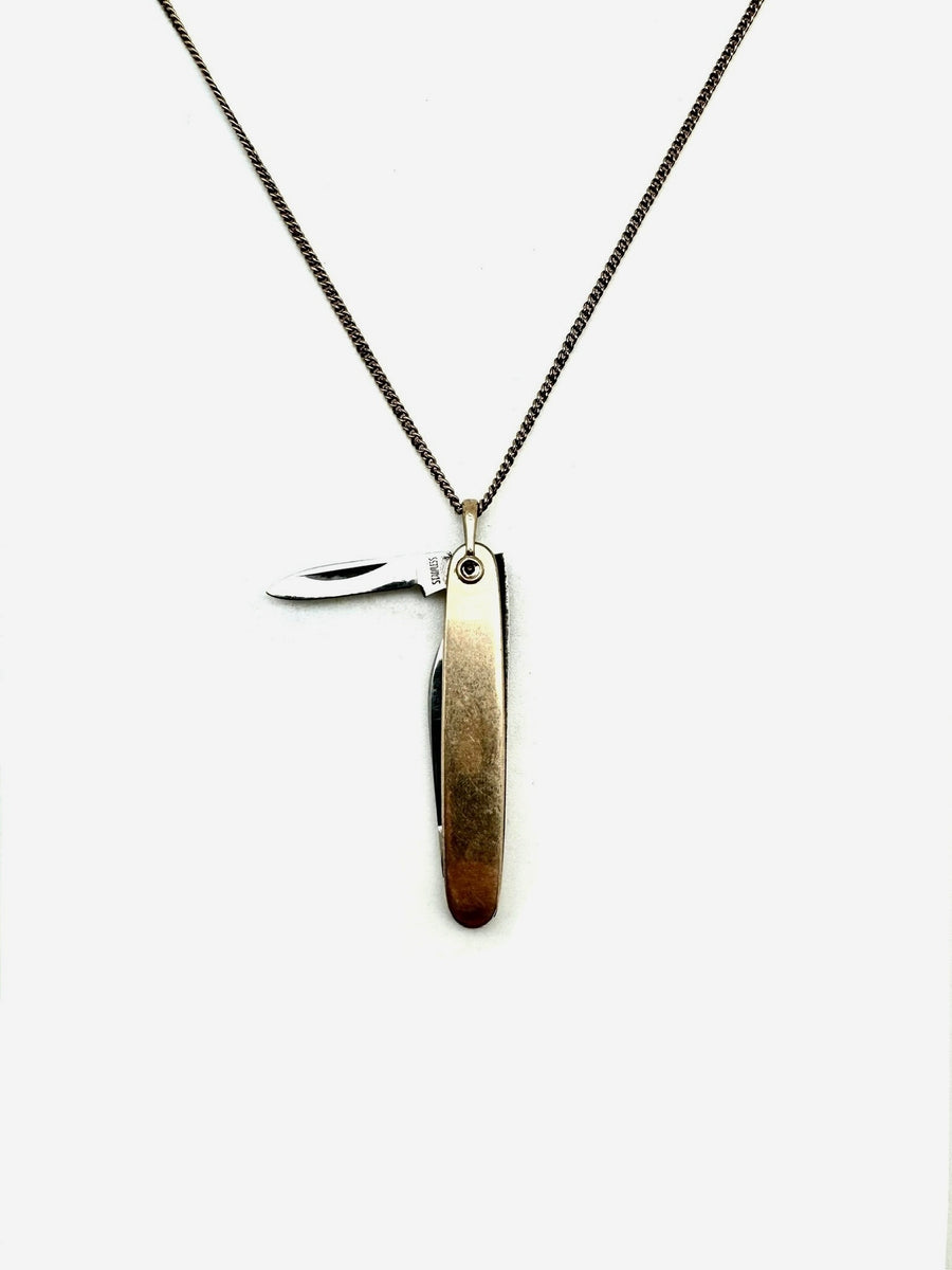 Dominick Antique Pocket Knife Necklace