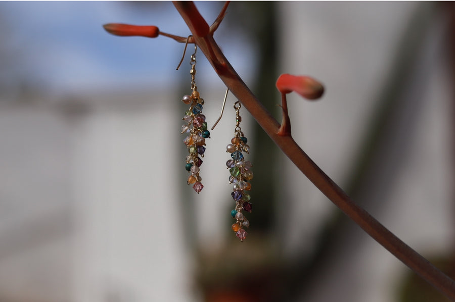 Kaleidoscope Gemstone Earrings - Stone Cooper