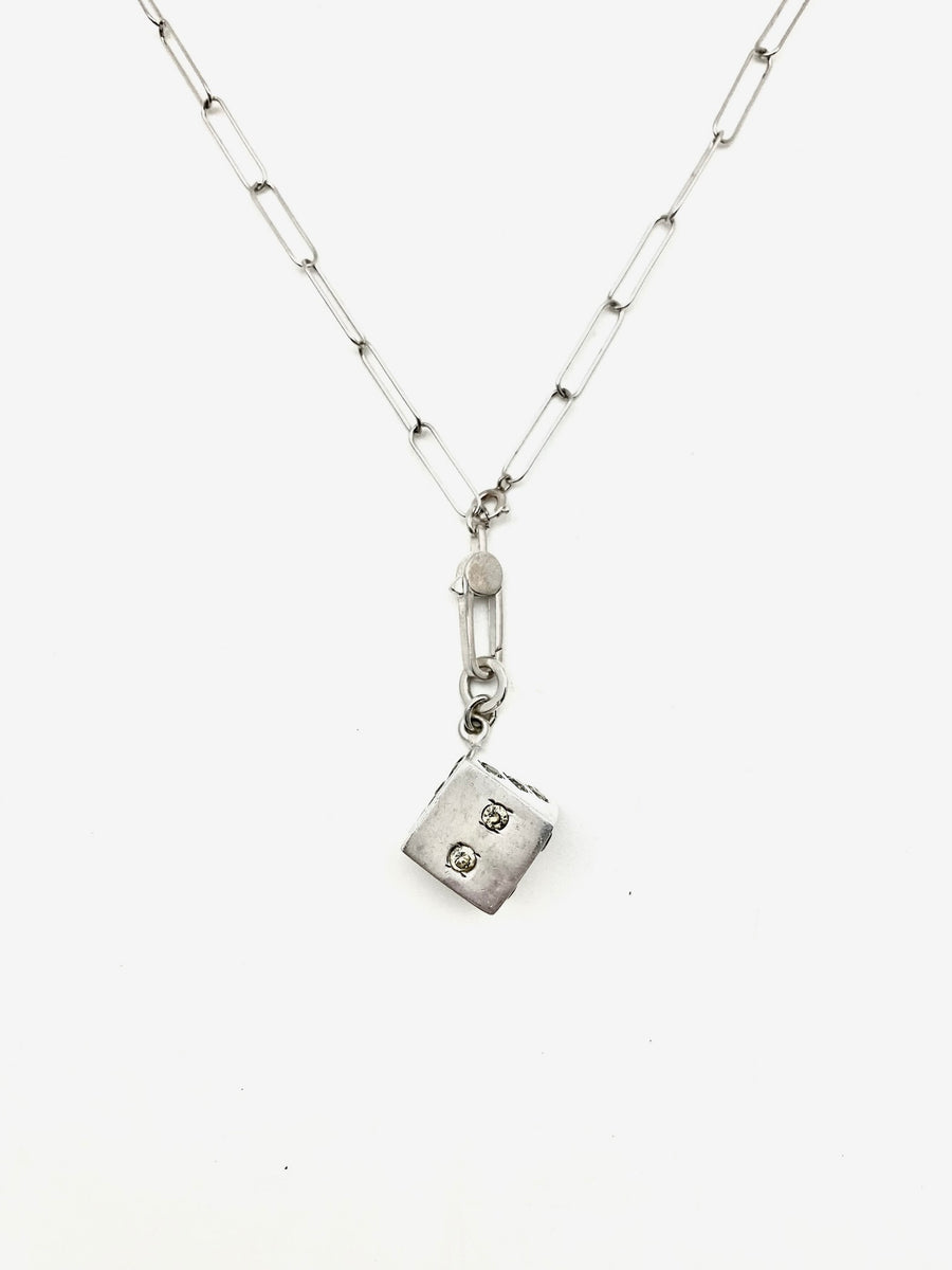 Charmed Lucky Dice Necklace - Stone Cooper