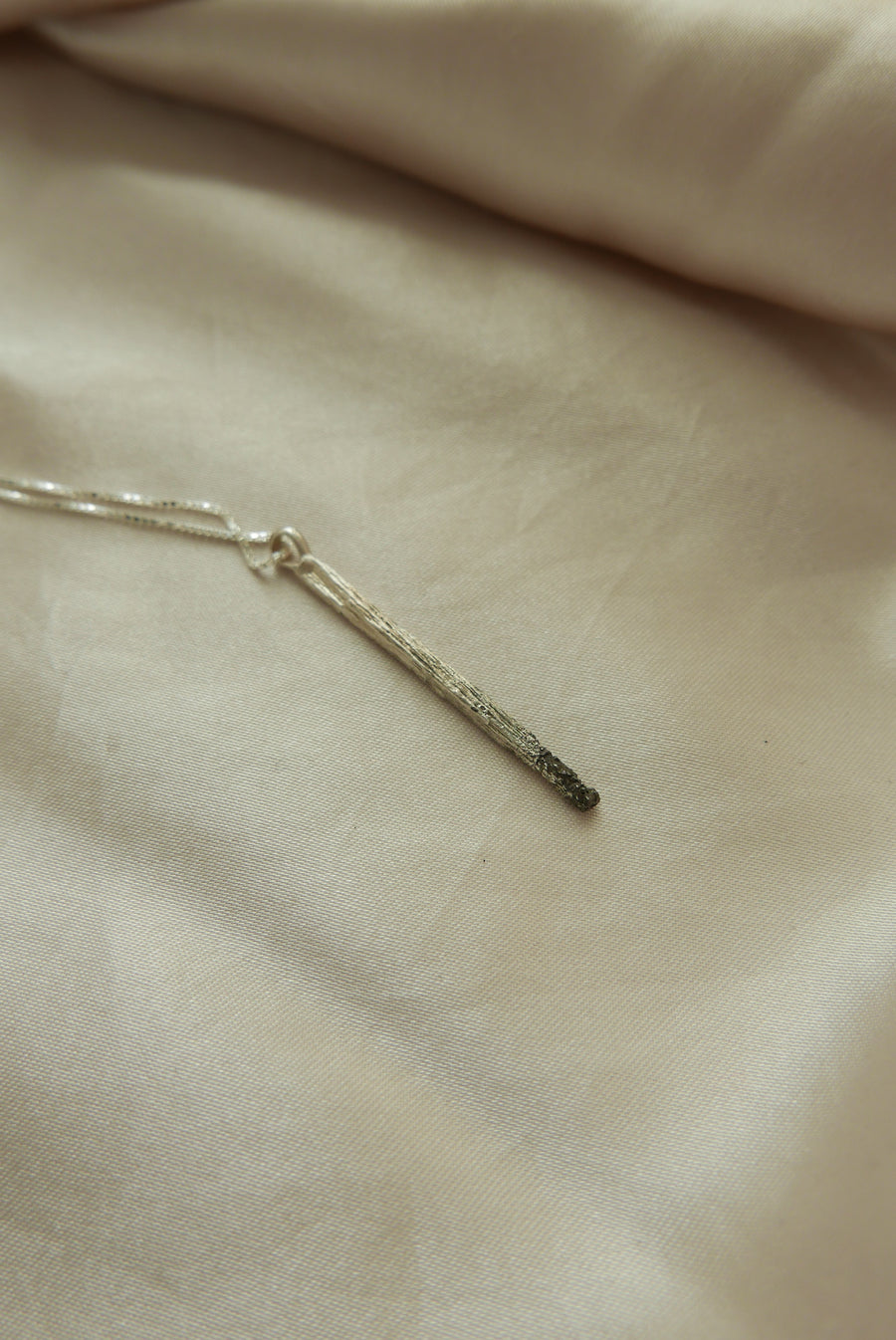 Burnt Match Necklace